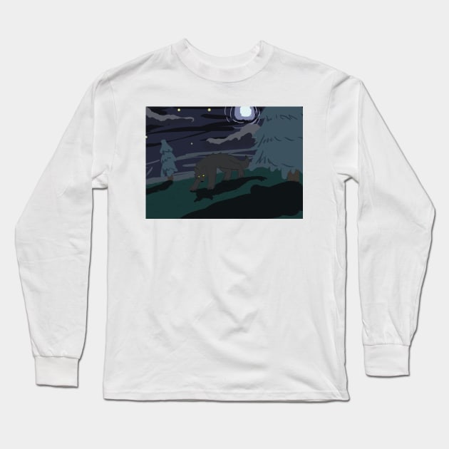 Lurking Long Sleeve T-Shirt by Absel123